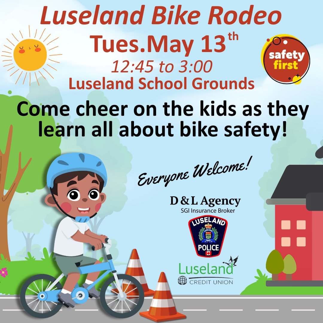 Luseland - 🚴‍♀️ Bike Rodeo is Coming! 🚴‍♂️ We’re gearing up for a fun ...