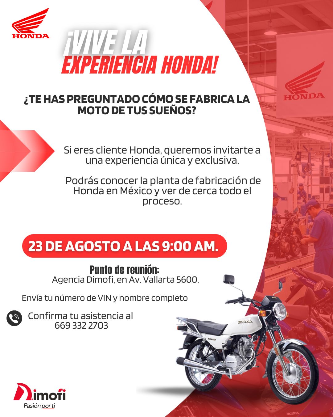 Motos Honda- Dimofi | Zapopan