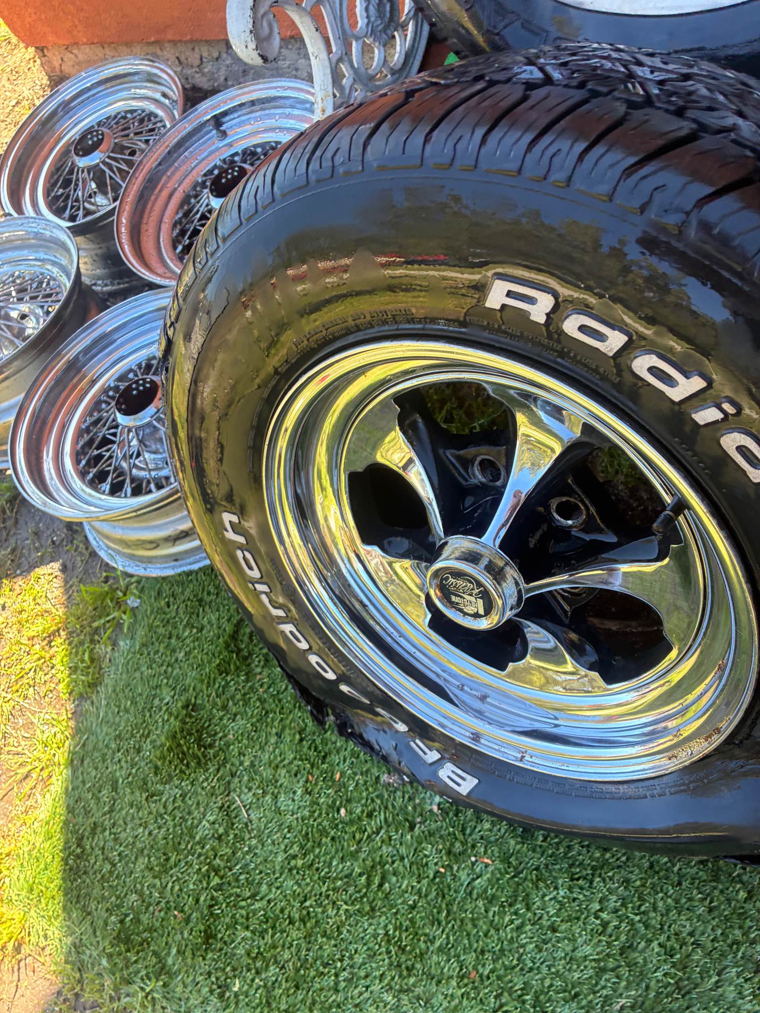 Vintage Hotrod Keystone classic muscle car rims 15x8 - Car Wheels ...