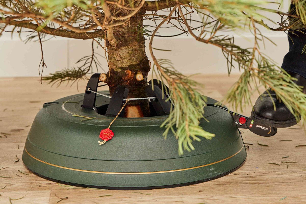 The Krinner Tree Genie XXL was my best purchase of last year. I can set up my Christmas tree alone and never have to get on the floor or get caught in