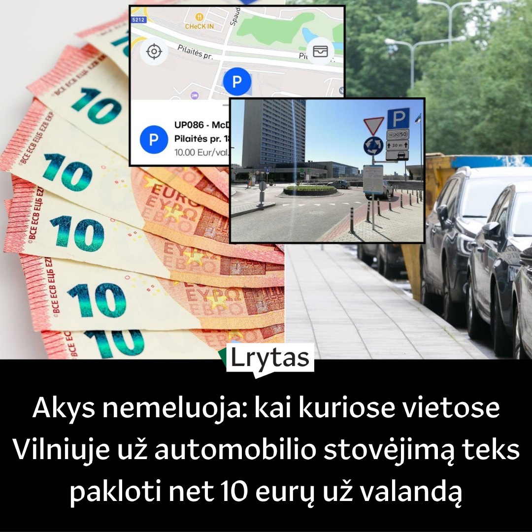 lrytas.lt - Už valandą gali tekti pakloti net 10 eurų. Plačiau: https ...