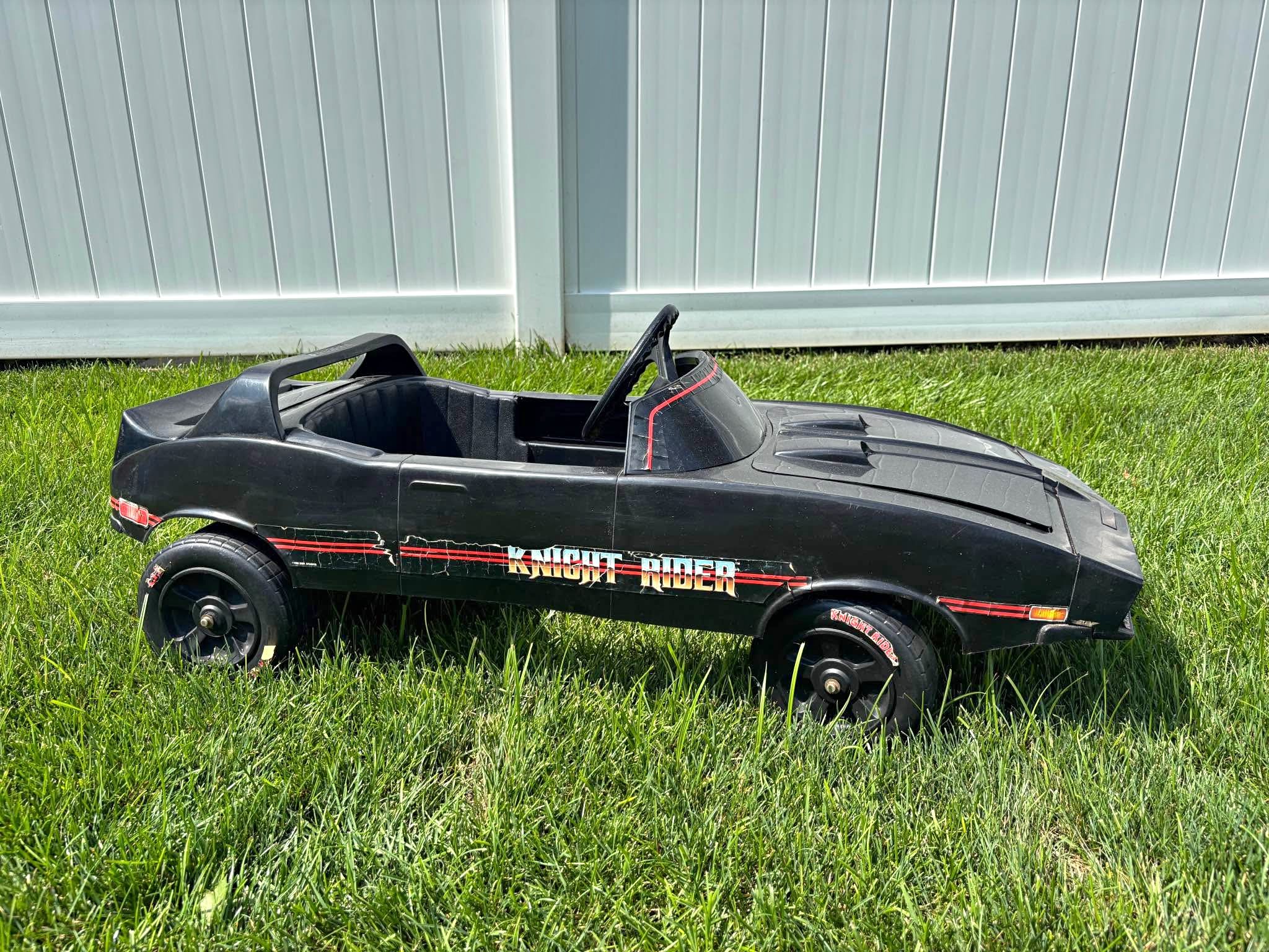 1980s Coleco Knight Rider K.I.T.T. Pedal Car - Powersport Vehicles ...