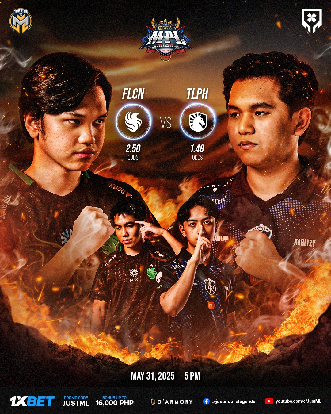 Just - A high-stakes showdown: Team Liquid PH faces Team Falcons PH in ...