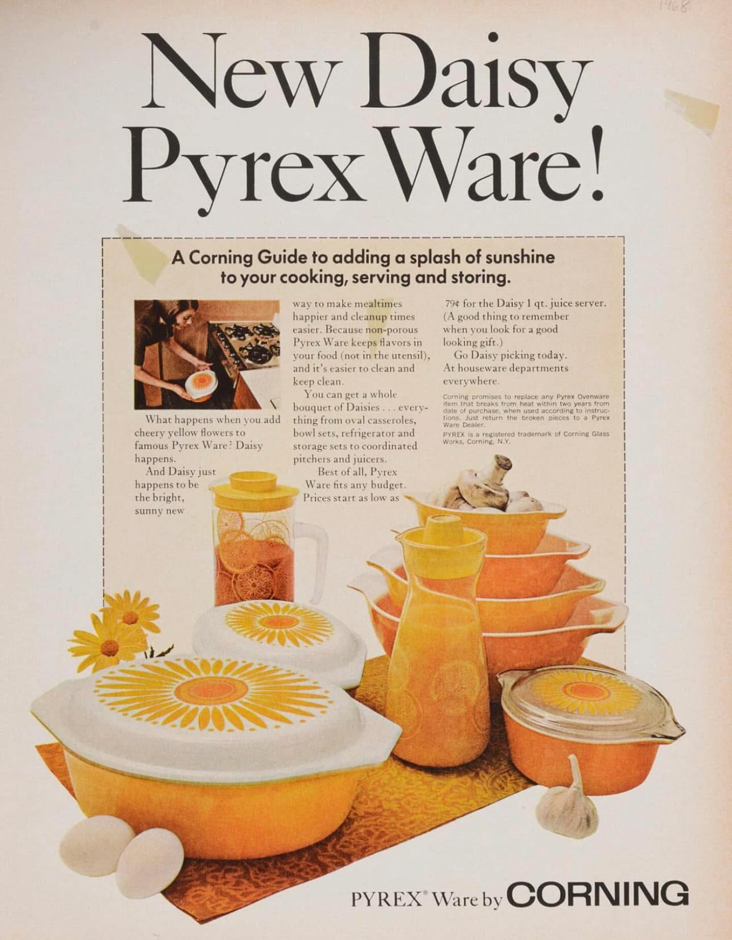 Part-Time - VINTAGE 101 LESSON: Let’s talk about Pyrex Daisy! Released ...