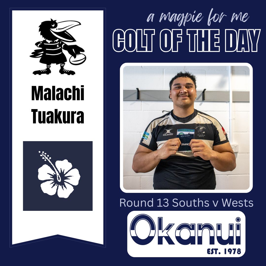 Souths - This weeks Okanui Colt of the day is Malachi Tuakura. The ...