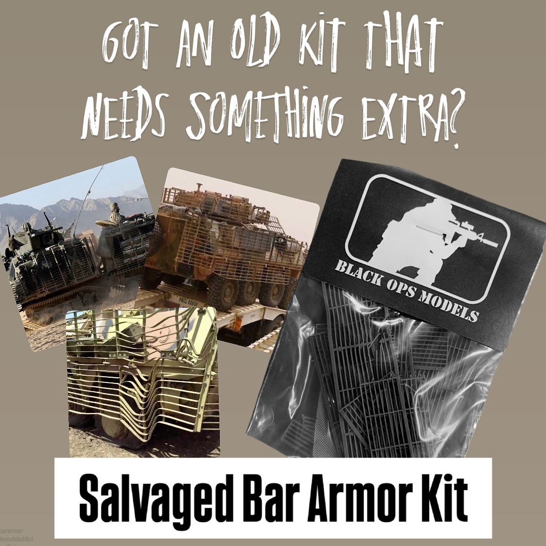 Black - ⚙️ Improvised. Damaged. Battle-Hardened. ⚙️ Our 1/35 Salvaged ...
