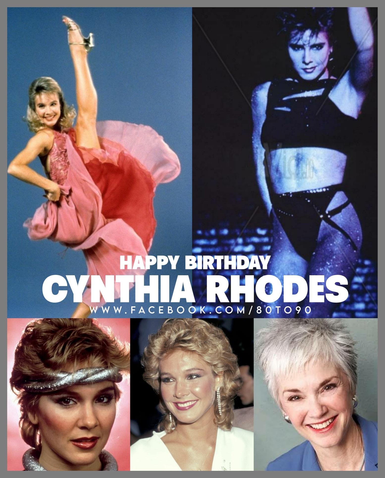 Back to 80s - Happy 69th birthday to Cynthia Rhodes (born... | Facebook