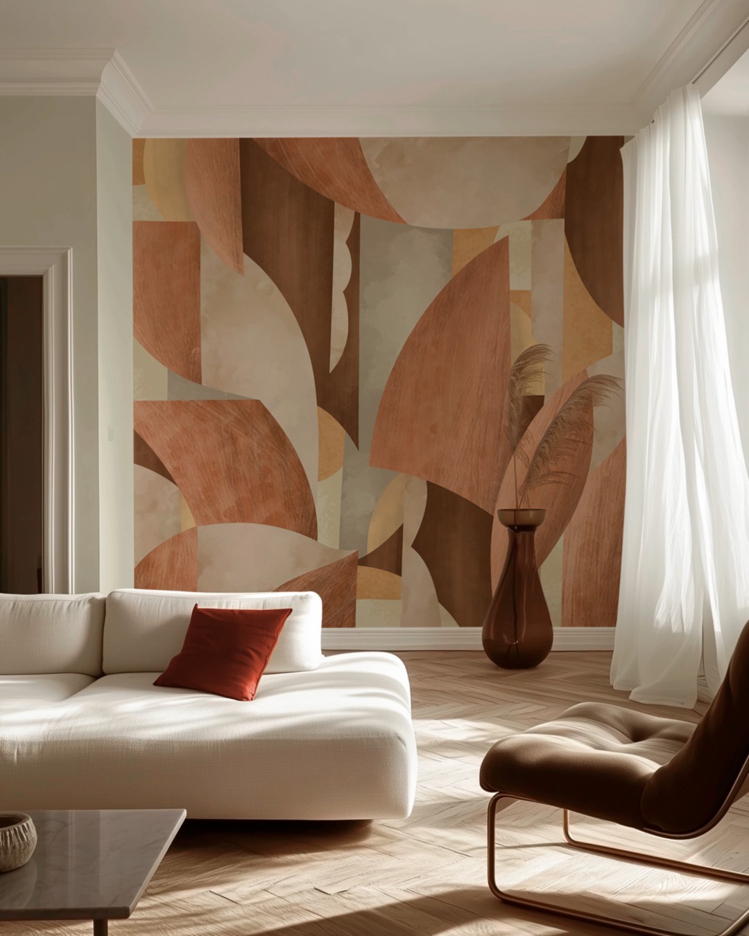 Photowall - Polygon Off White from the design duo By May for Photowall ...