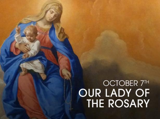 Roman - The Memorial of Our Lady of the Rosary was instituted following ...