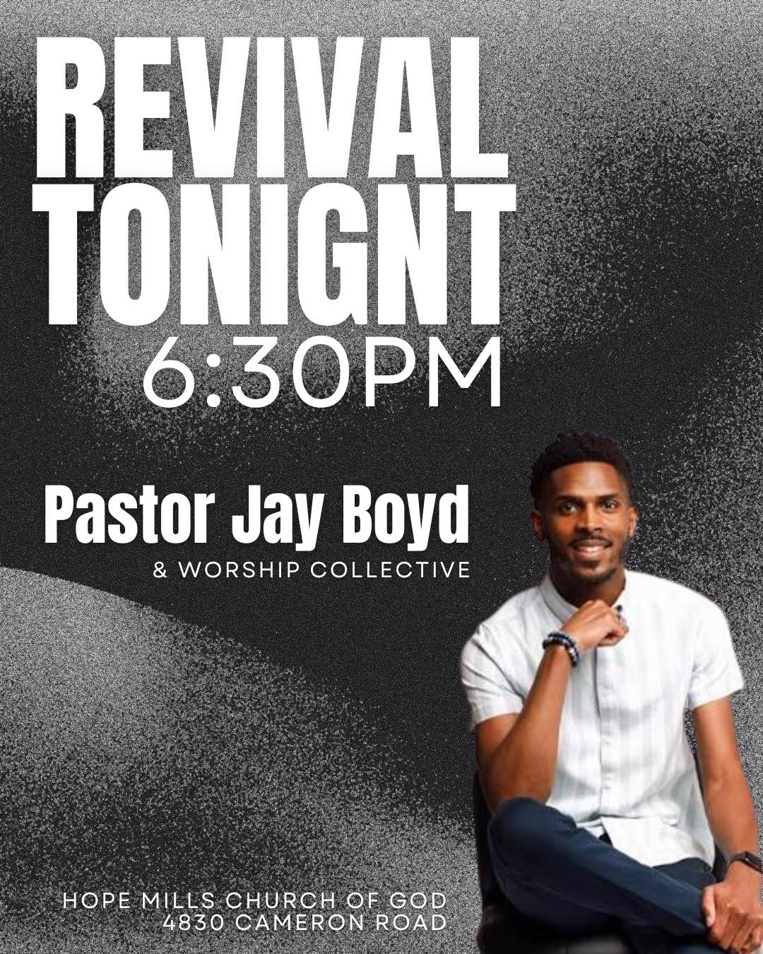 Pastor Jay is back in the house... - Hope Mills Church of God | Facebook