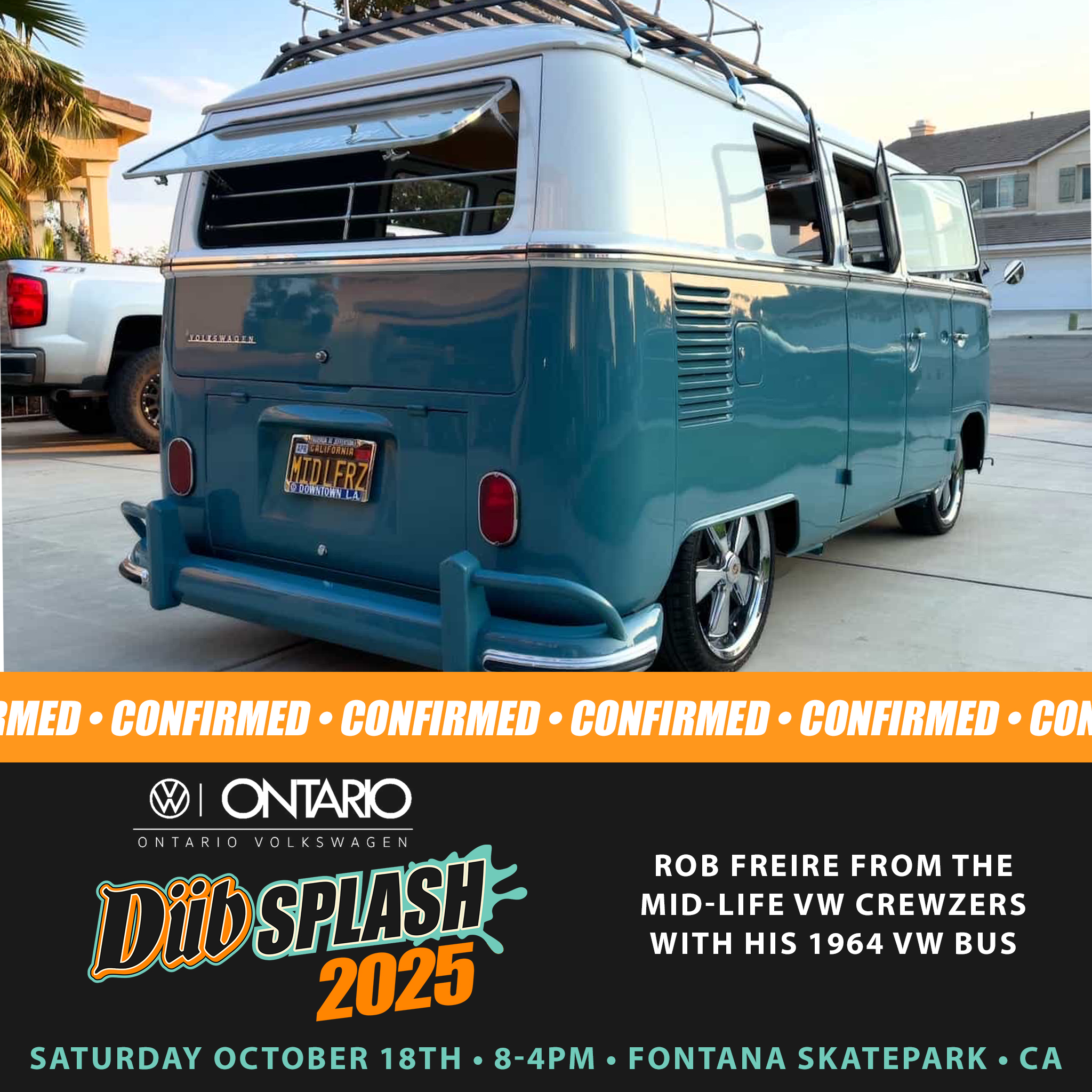 Dub - Rob Freire from the @midlife_vwcrewzers with 