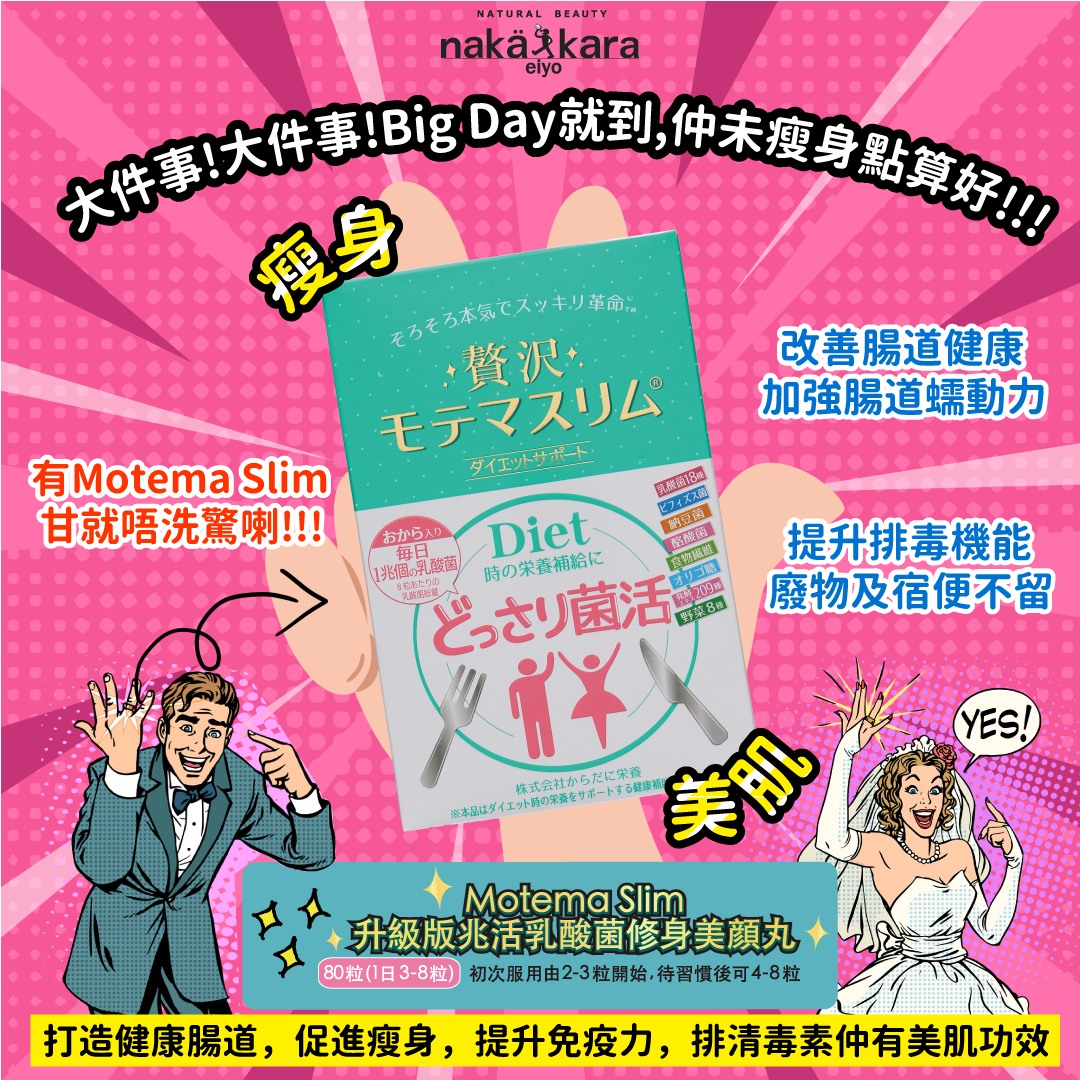 Motema Slim HK - 除了有『0+3』的政策外，相信好多準新郎新娘，...