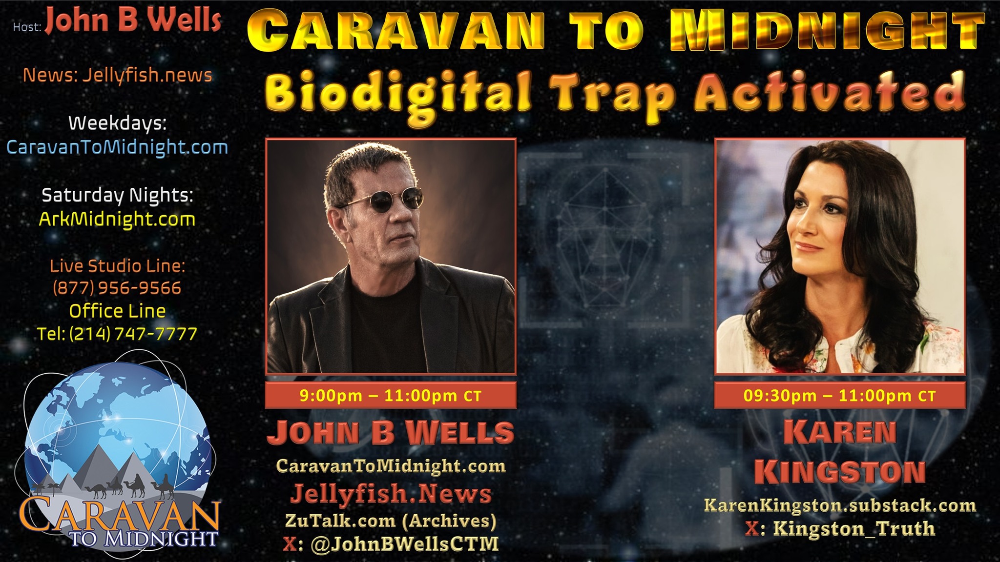 Caravan - #CTM Tonight Topic: Biodigital Trap Activated Start: 8:30pm ...