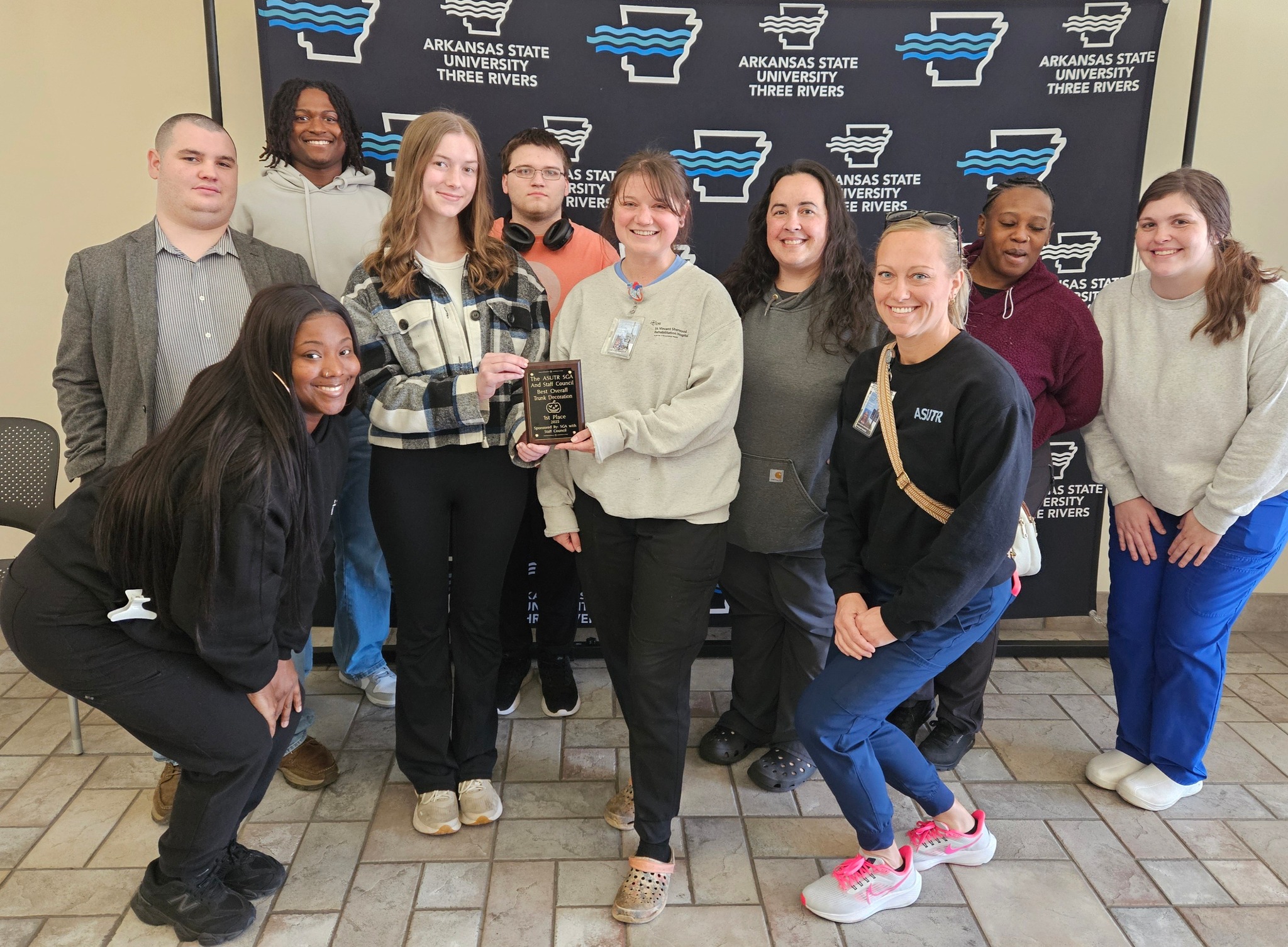 The SGA Board members awarded the... - ASU Three Rivers SGA | Facebook
