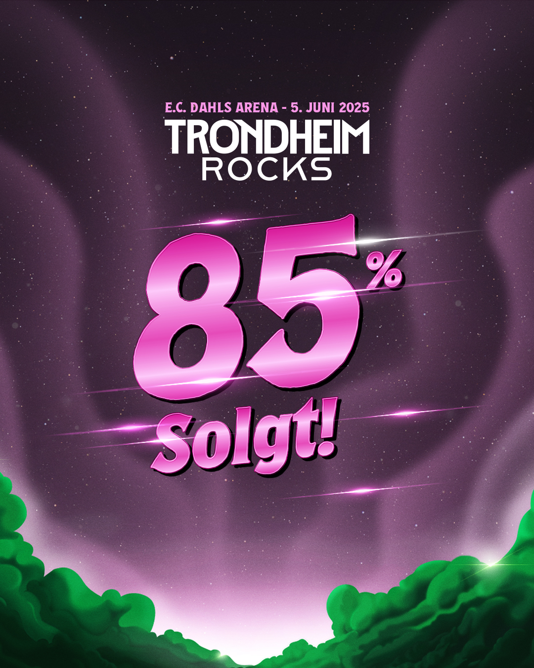 Trondheim - 85 % solgt – og klokka tikker! 🚨 Premium-billettene er ...
