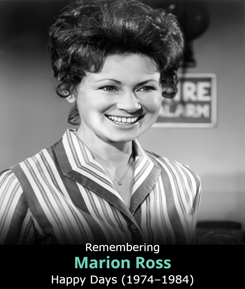 Mysterious - Remembering Marion Ross on her birthday today, she is an ...