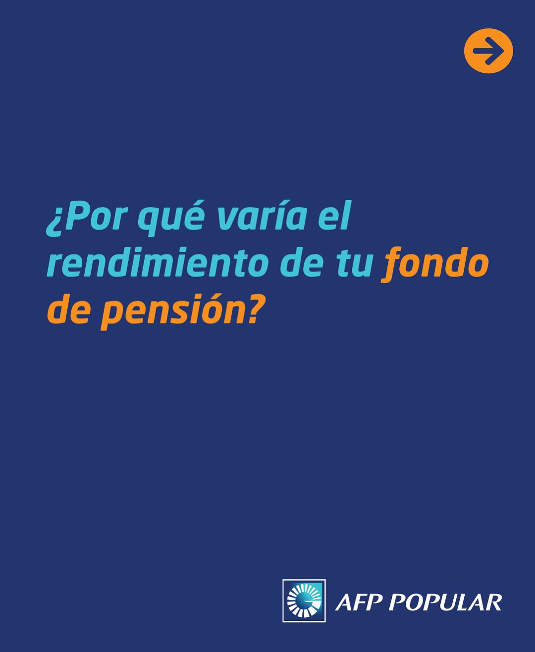 AFP Popular - ¿Sabías que tu fondo de pensión no es una... | Facebook