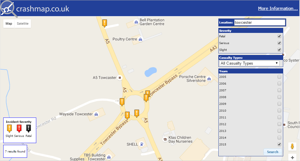 Crash Map