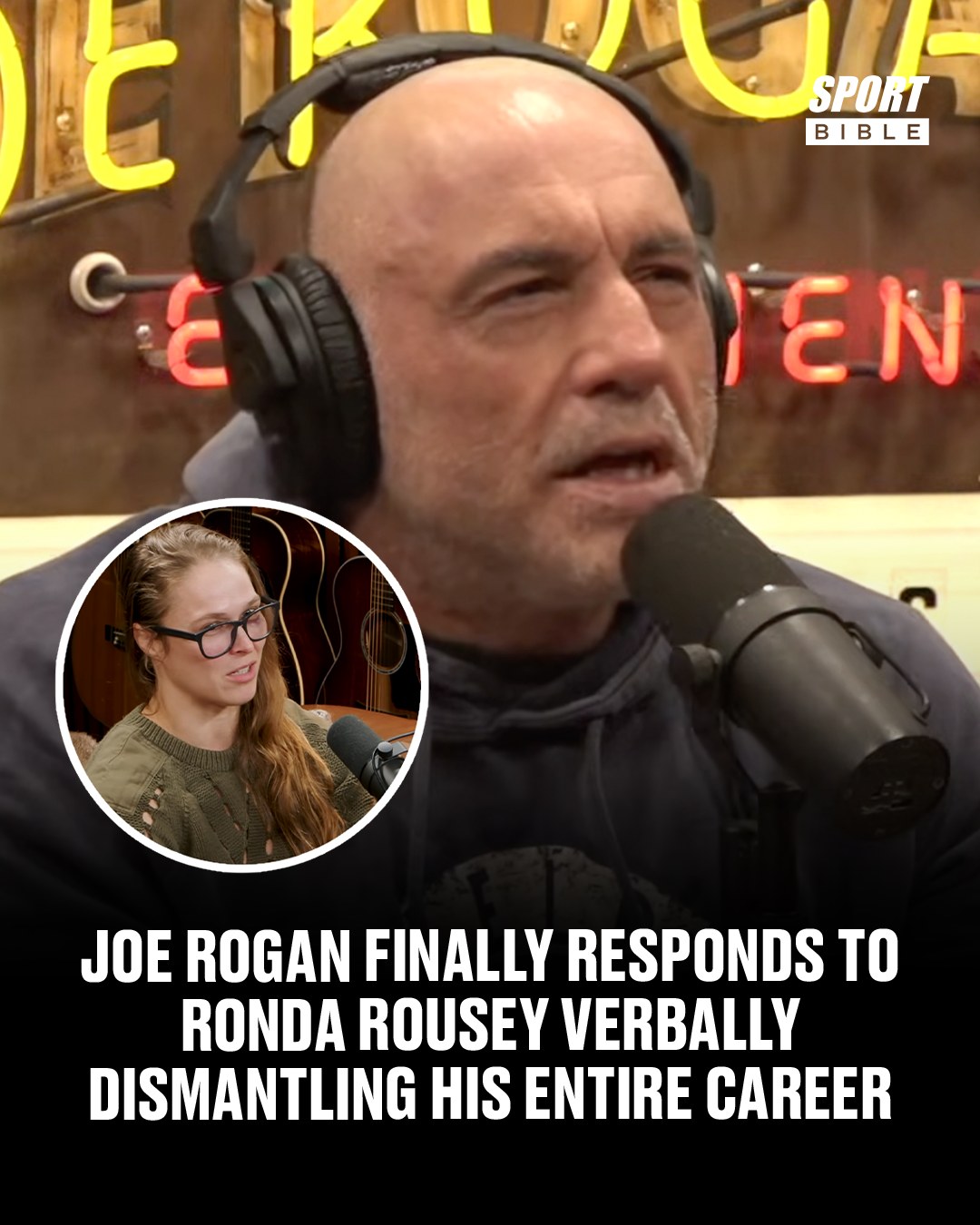 SPORTbible - 🚨 ROGAN FINALLY CLAPS BACK 🚨 We were all waiting for this ...