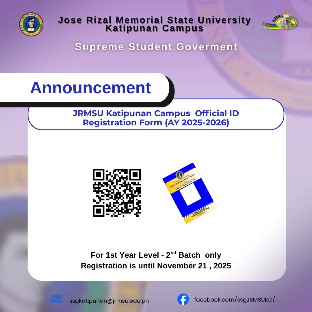 Suprem... - Supreme Student Government- JRMSU Katipunan Campus