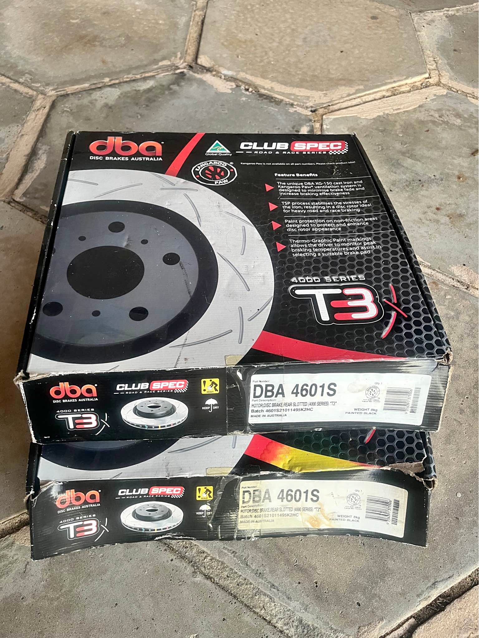 DBA T3 Slotted Rotors - Car Brakes & Brake Parts - Perth, Western ...