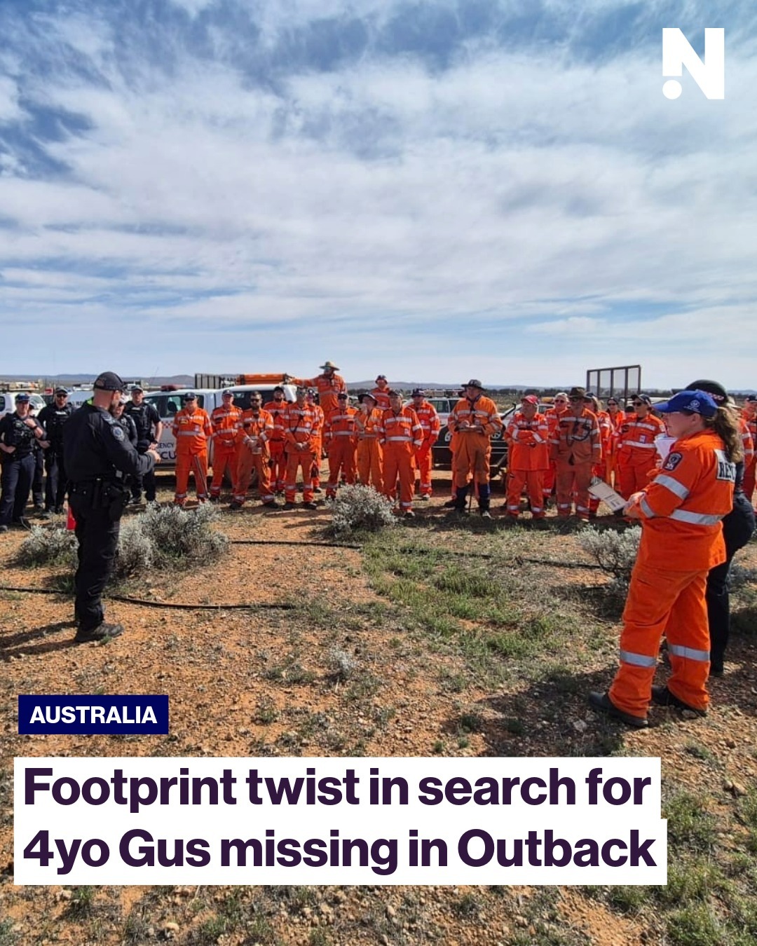 PerthNow - The search for little Gus Lamont has so far proved fruitless ...
