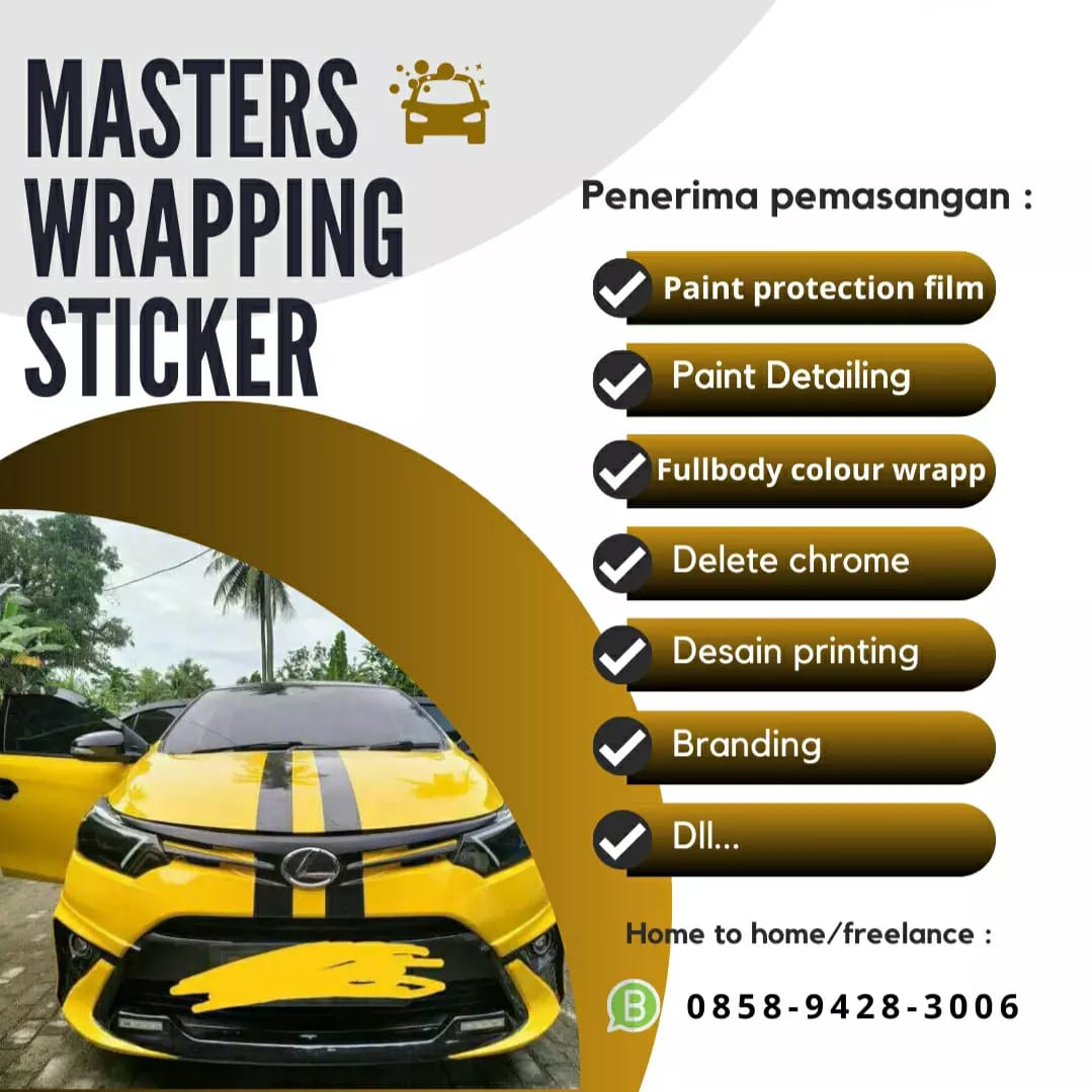️ Proses pemasangan Wrapping... - masters_wraping_sticker | Facebook