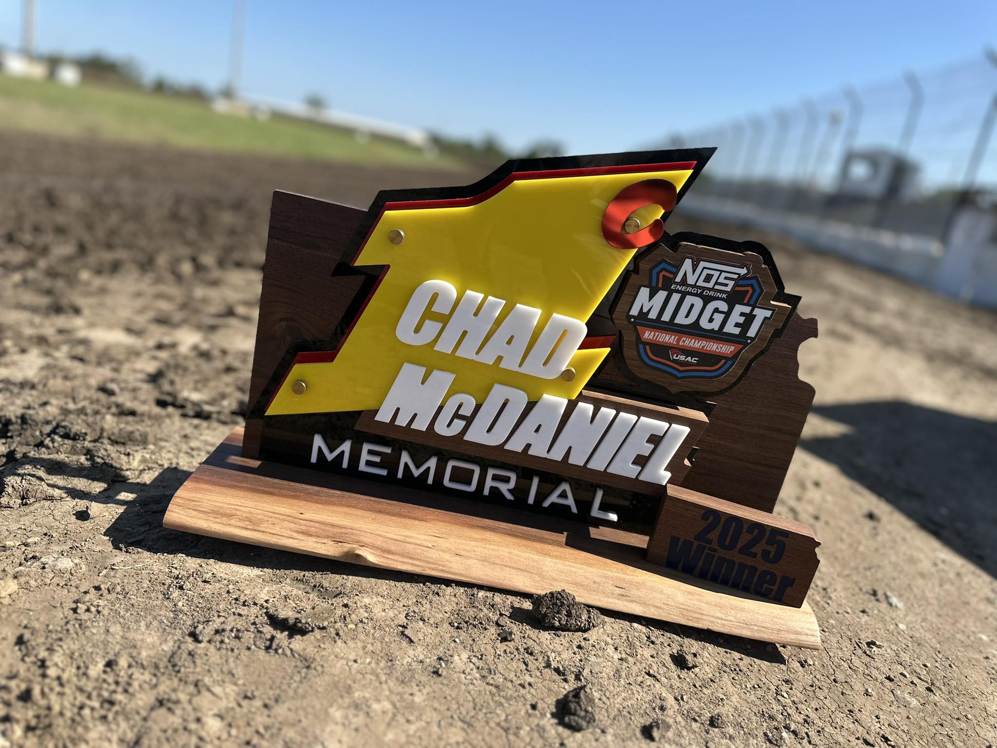 USAC Racing - The winning hardware. 🏆 The trophy... | Facebook