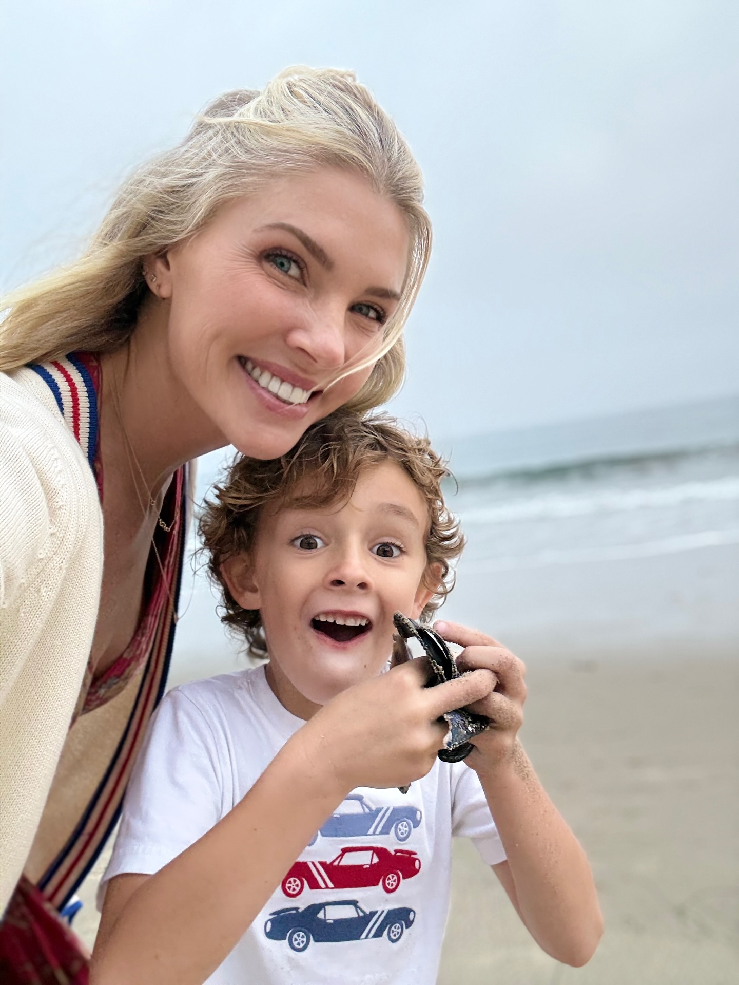 Amanda - Finding “she shells” - don’t have the heart to tell him it’s ...