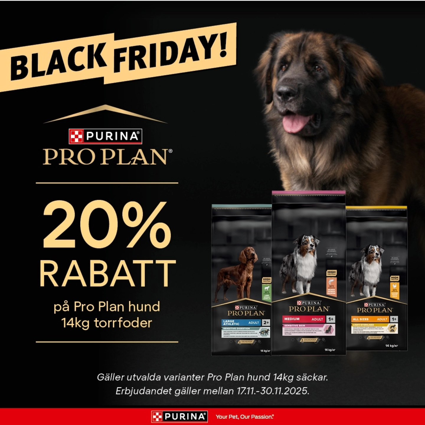NOBLE - Bonuscard erbjudande från Pro Plan, just nu får du hela 💥20% ...