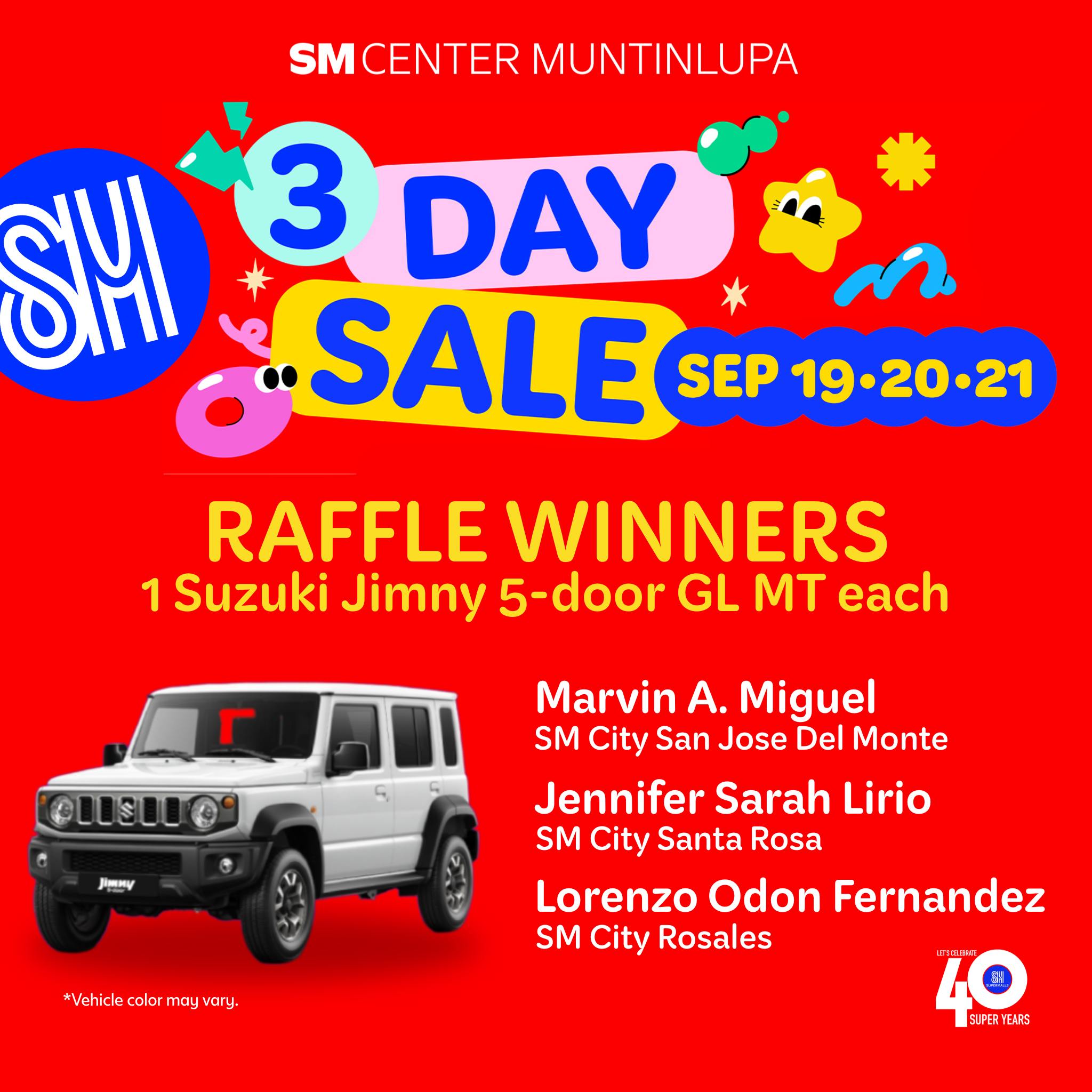 The wait is over! 🎉 Here are the... - SM Center Muntinlupa | Facebook
