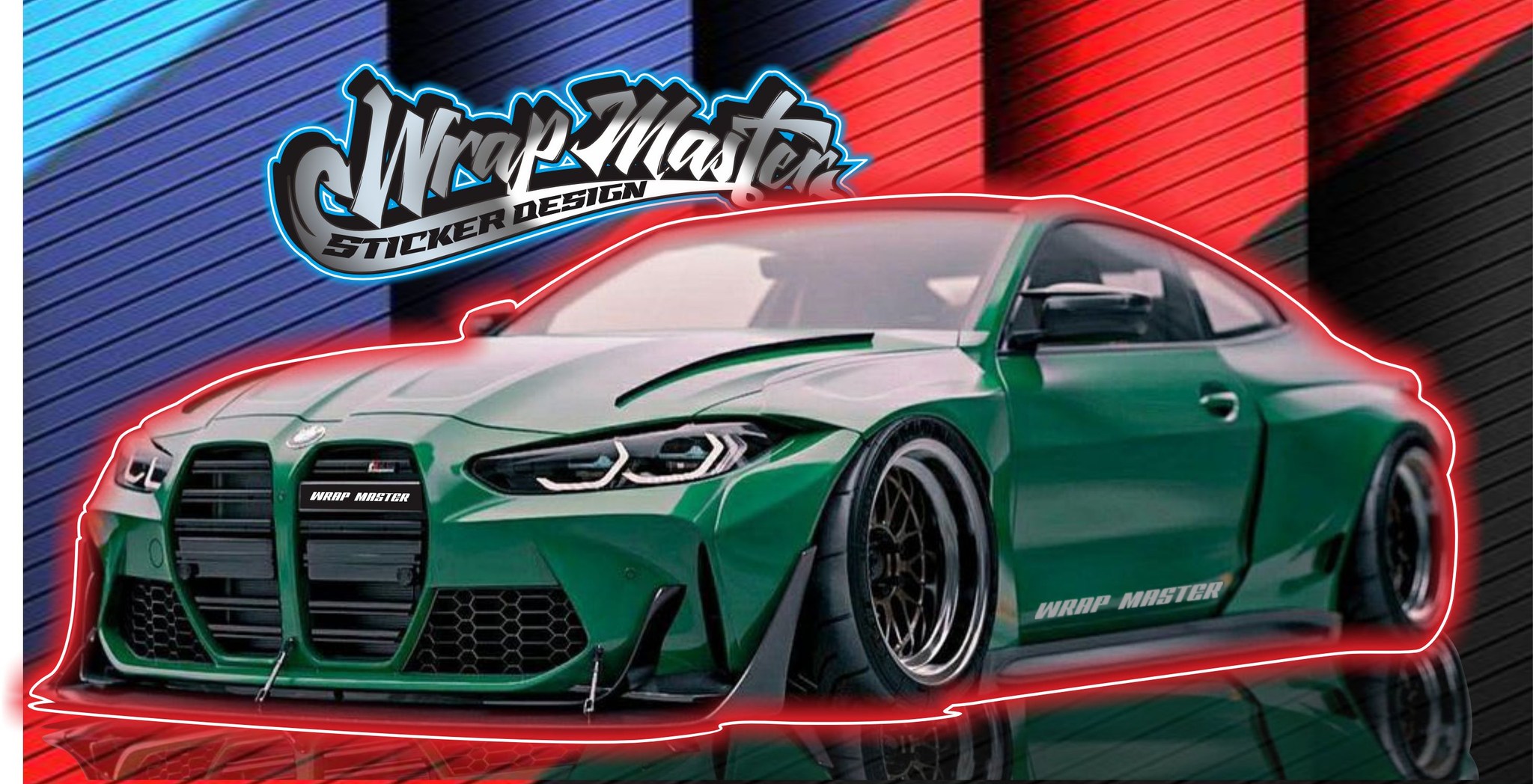 WRAP master หุ้มเปลี่ยนสีรถ สติกเกอร์แต่งรถ