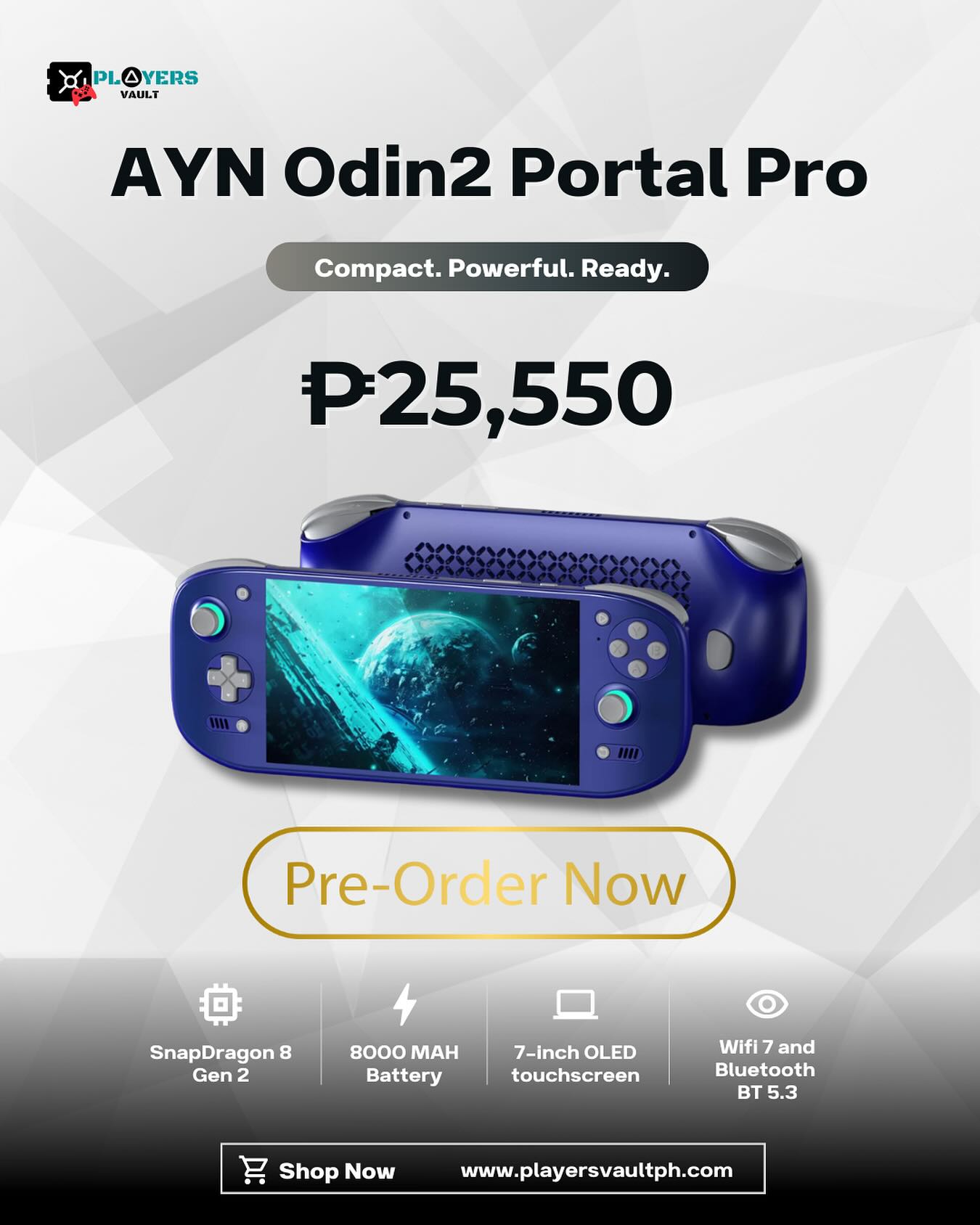 Players Vault - 🎮 The AYN Odin2 Portal Pro is here to... | Facebook