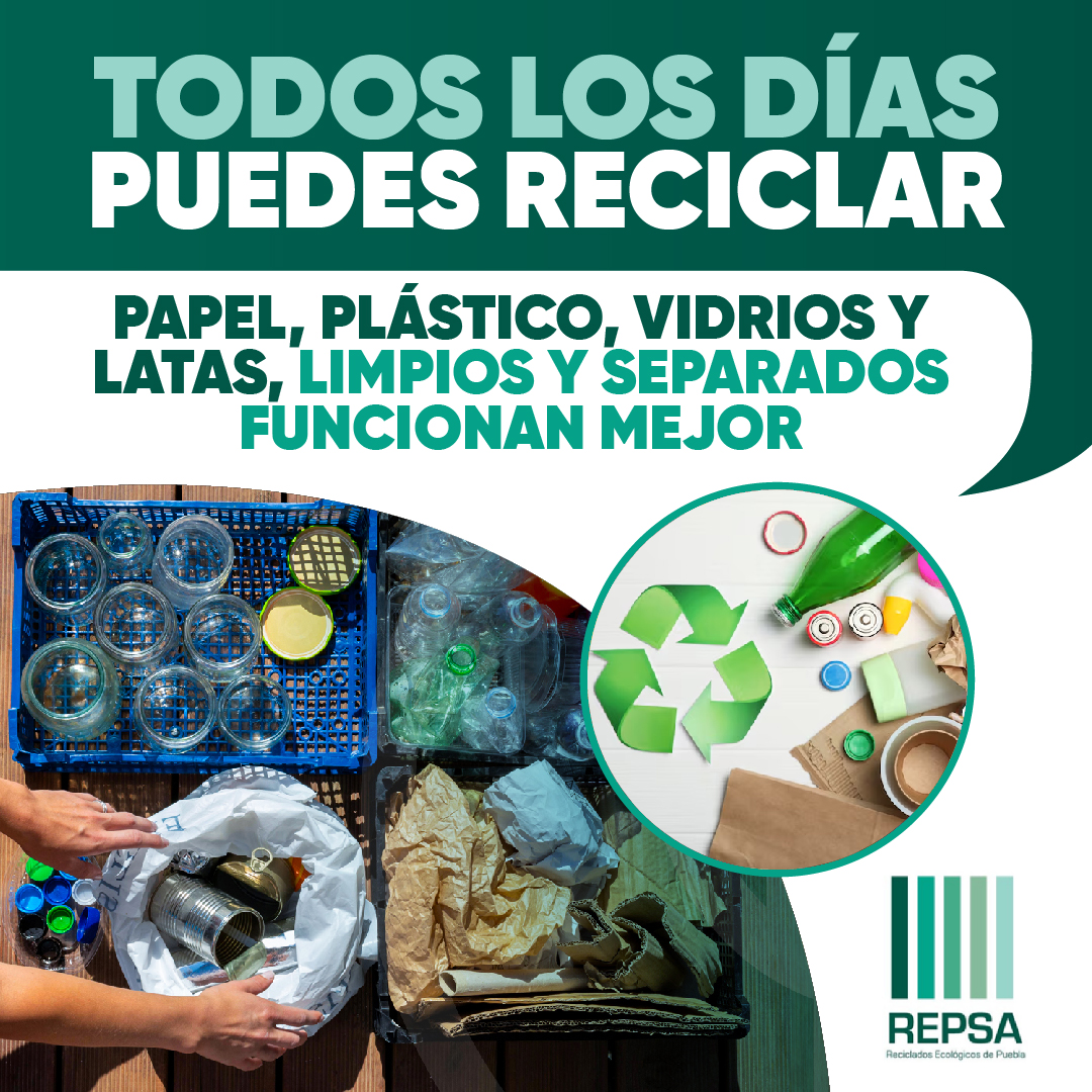REPSA - ¡Recicla a todo color! ♻️ El reciclaje es una práctica ...