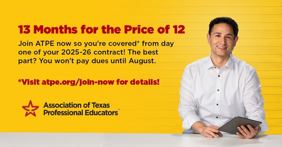 Northside - ATPE membership is now open for the 2025-26 membership year ...
