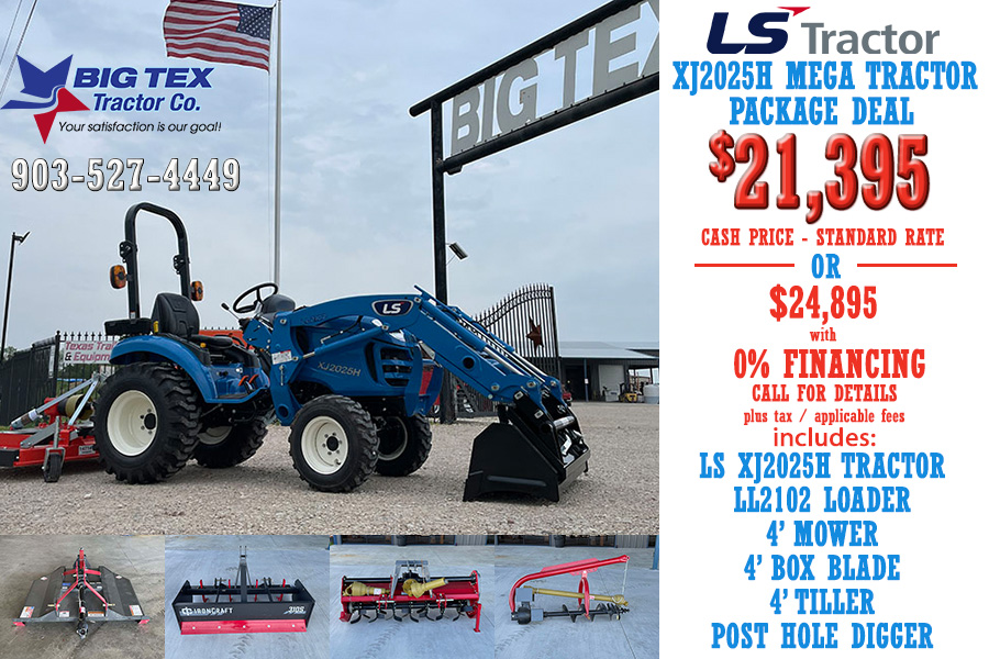 Big - 2025 LS XJ2025H Mega Tractor Package is Being Offered by Big Tex ...