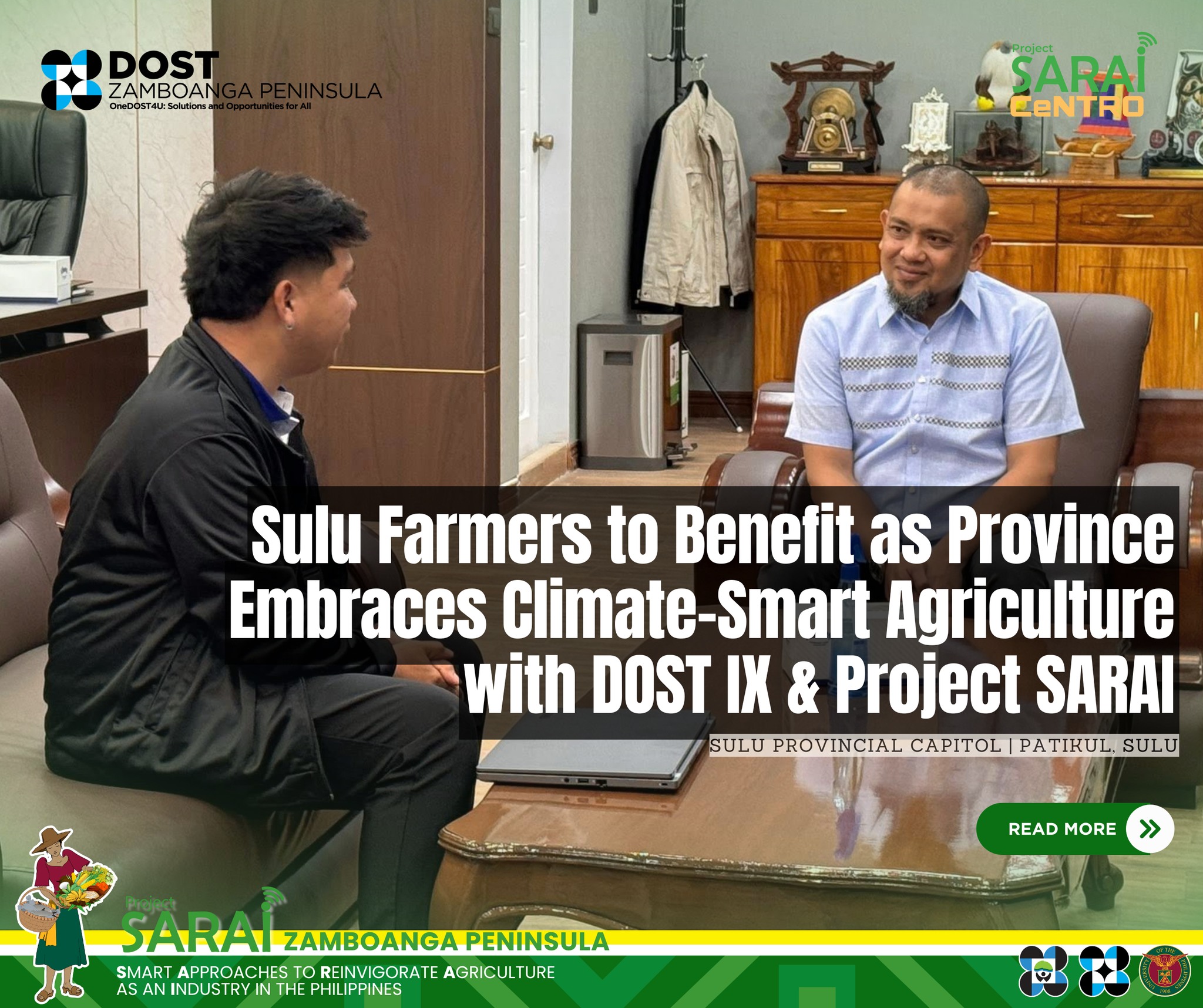 𝗦𝘂𝗹𝘂 𝗙𝗮𝗿𝗺𝗲𝗿𝘀 𝘁𝗼 𝗕𝗲𝗻𝗲𝗳𝗶𝘁 𝗮𝘀... - DOST Regional Office No. IX | Facebook