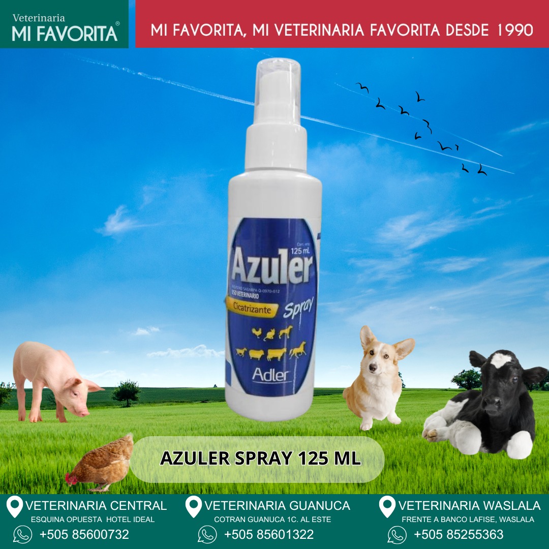 Azuler Spray 125 ML – Protección... - Veterinaria Mi Favorita | Facebook