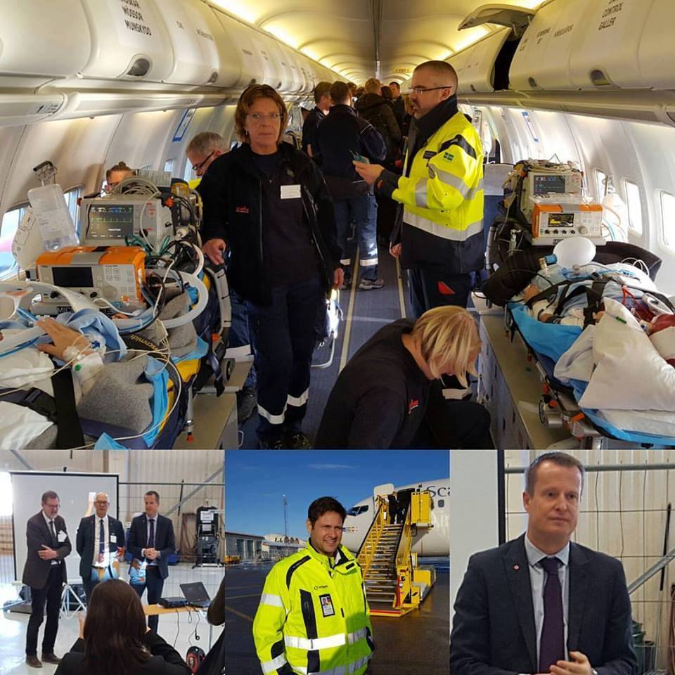 Visby Airport - Igår hade vi storövning på Visby Airport med Svenska ...