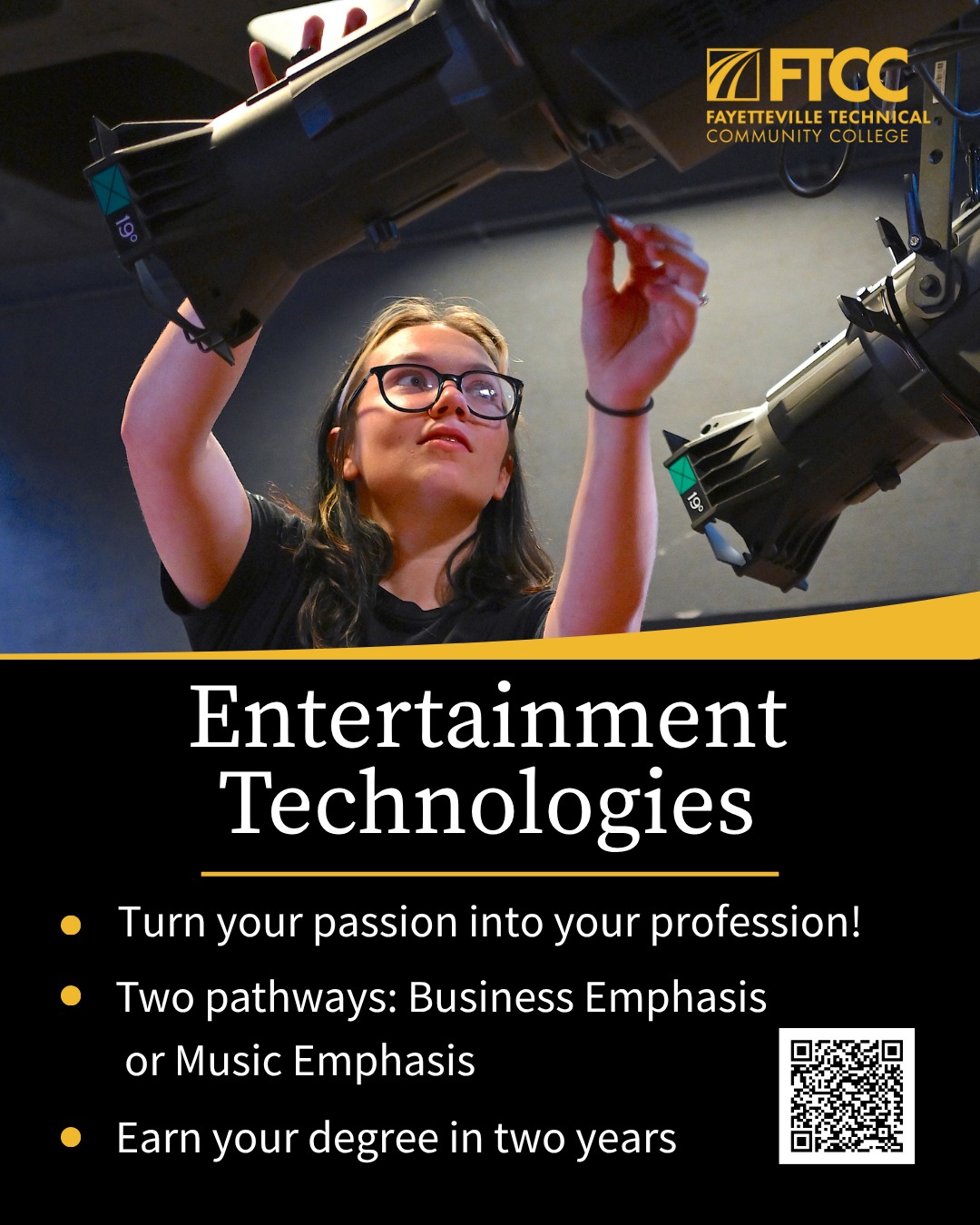 Fayetteville - 💡 Turn your love of live entertainment into a career ...