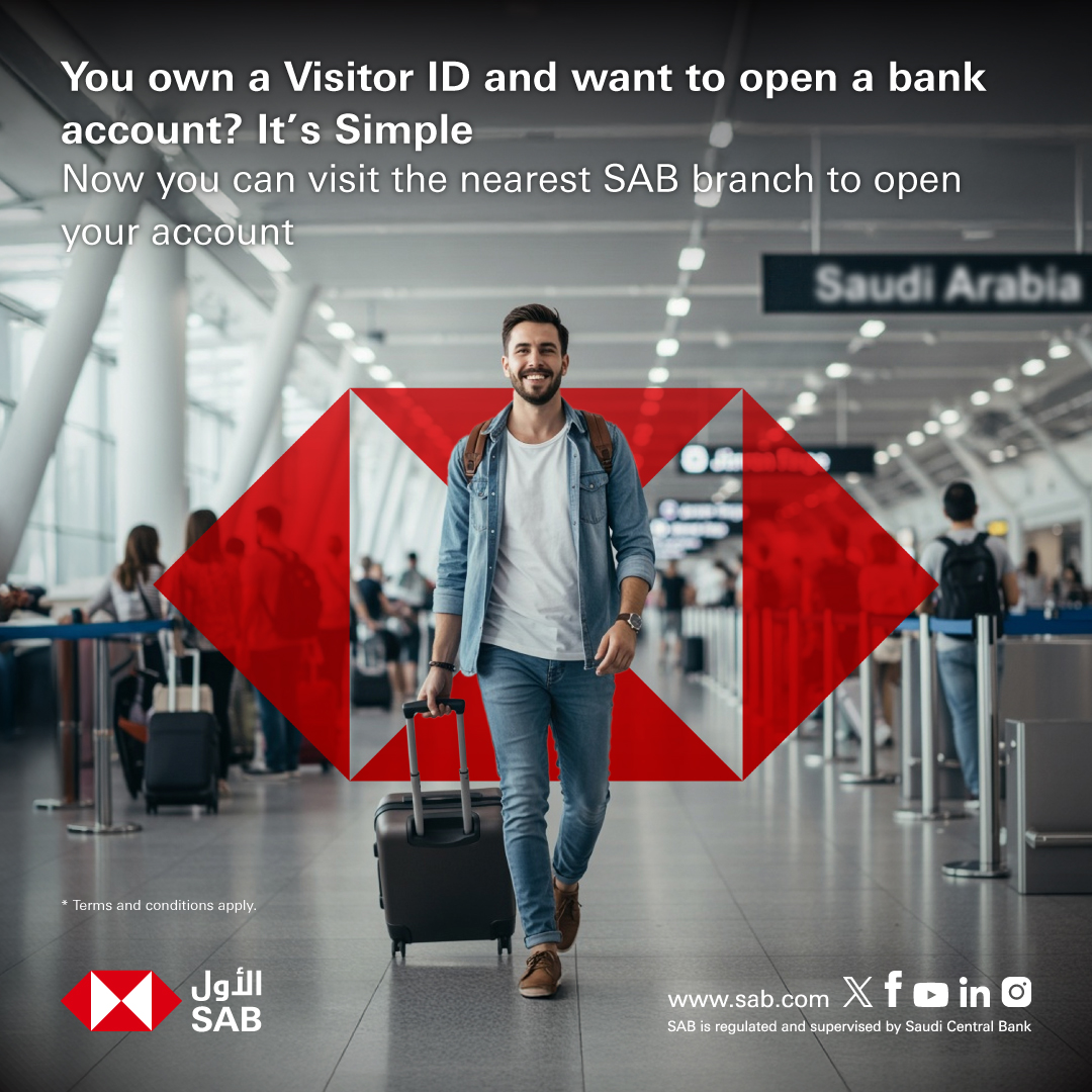 SAB - You own a Visitor ID and want to open a bank... | Facebook