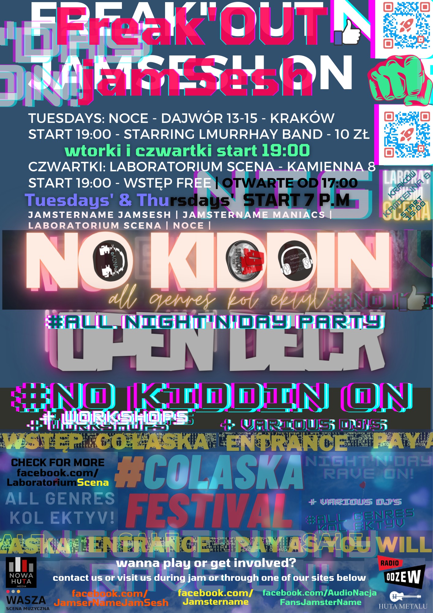 Colaska Festival all genres kol EktyV | Kraków