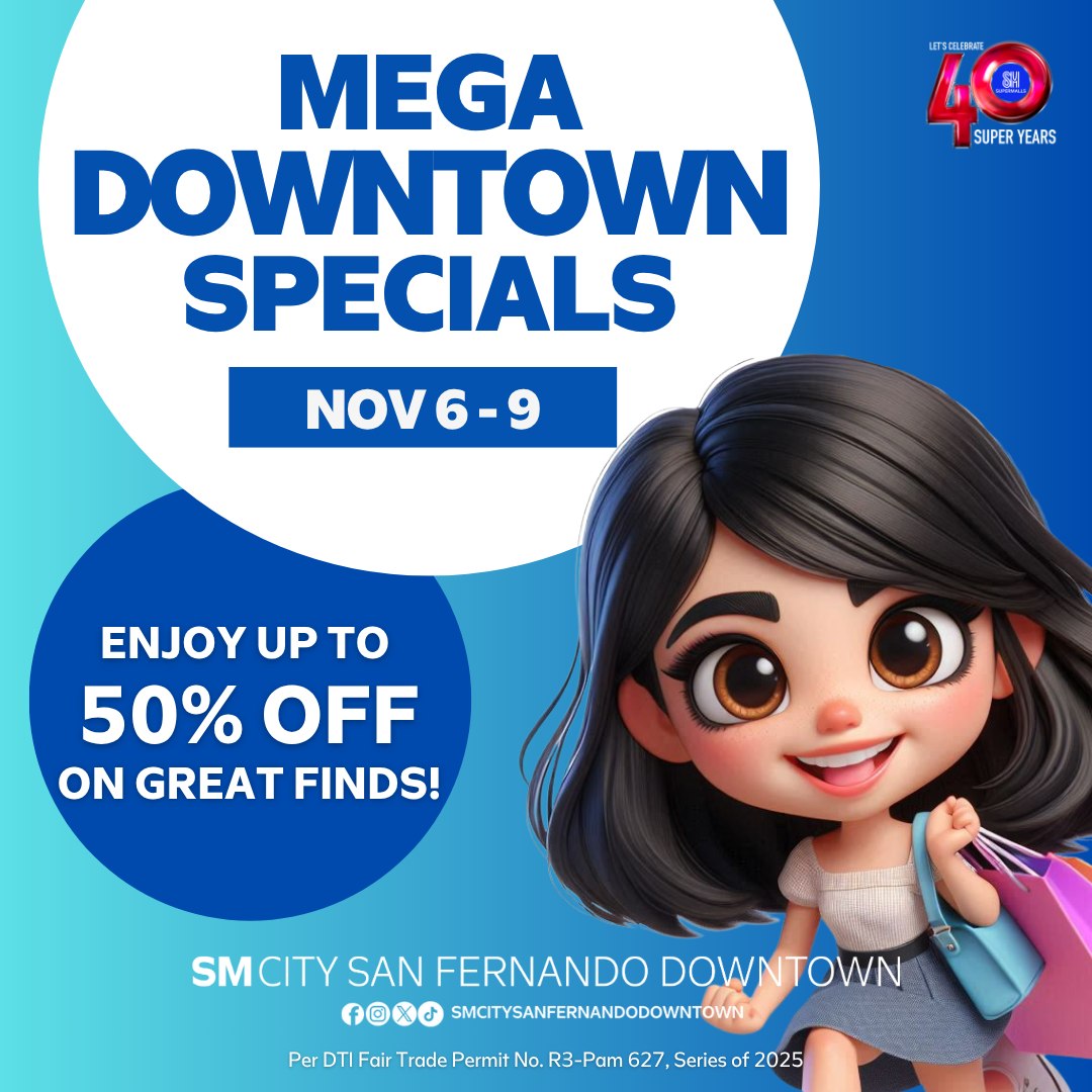 SM - MEGA DOWNTOWN SPECIALS is calling, and you HAVE to answer! 🛍️ ...