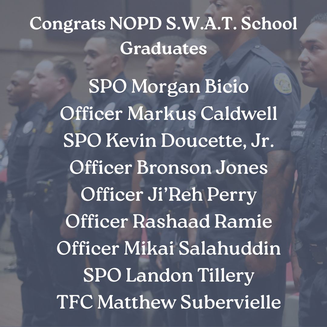 New Orleans Police... - New Orleans Police Department