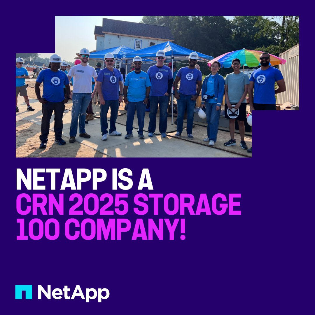 Life At NetApp - 🌟 Exciting news! NetApp has been honored... | Facebook