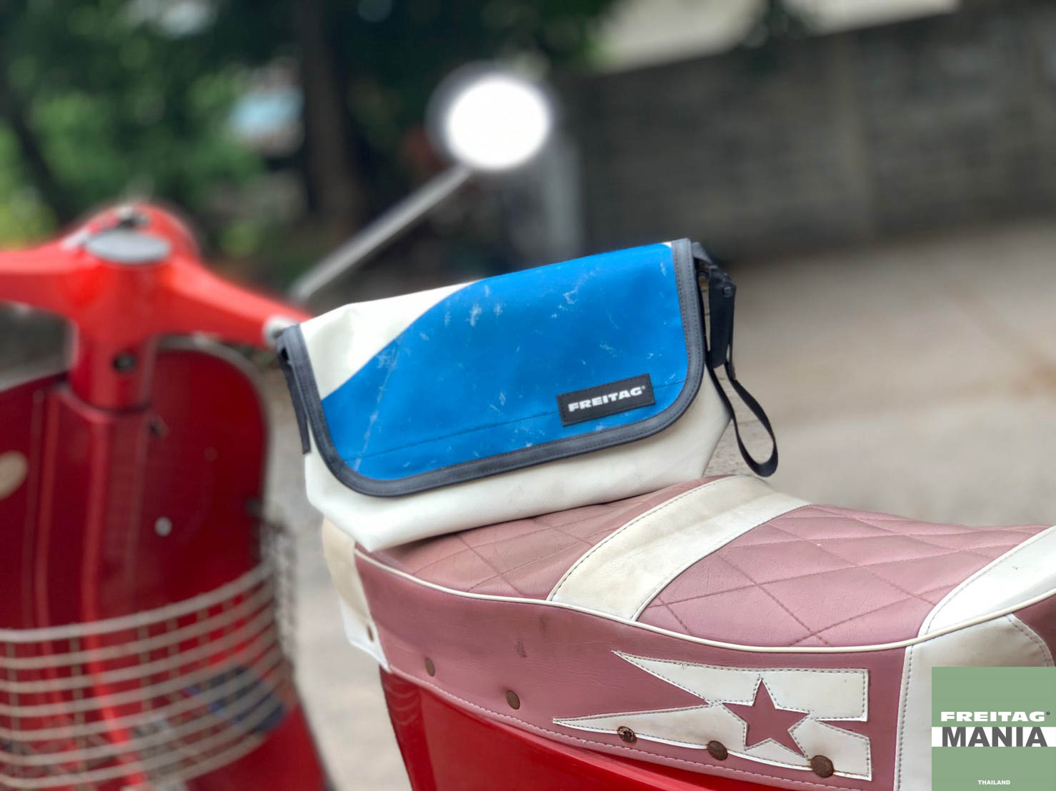 Freitag Mania - Hawaii **ขาว ฟ้า** ราคา 7999 New with tag...