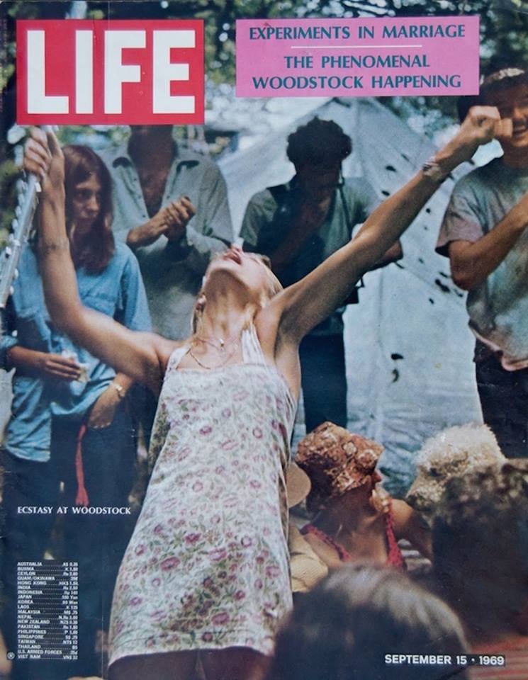 56 years ago today, September 15, 1969, Life Magazine - Woodstock
