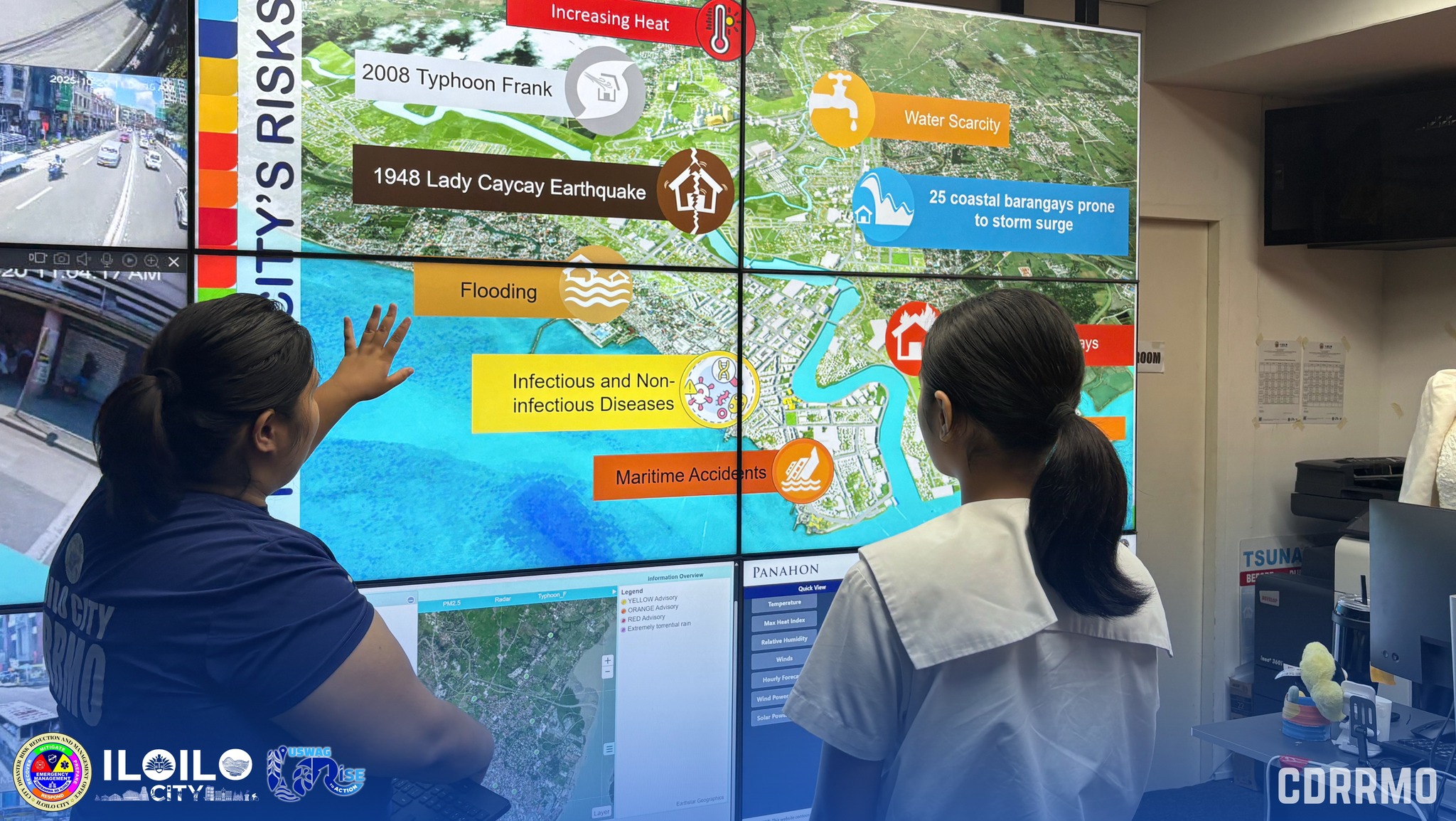 View of Iloilo City Disaster Risk Reduction and Management Office added a new ...