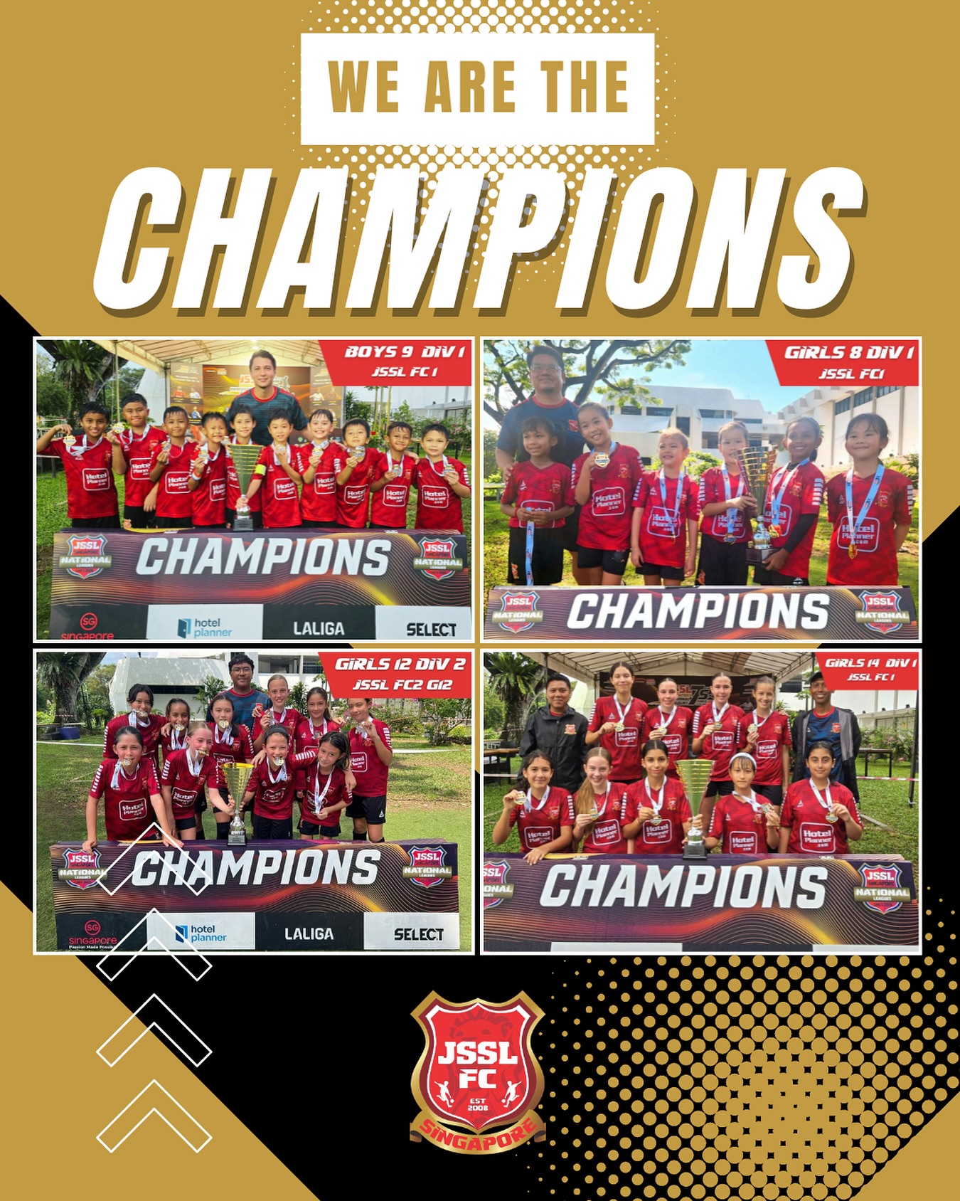 JSSL - Our League Champions! 🏆💪🏻 Congratulations to our JSSL FC teams ...