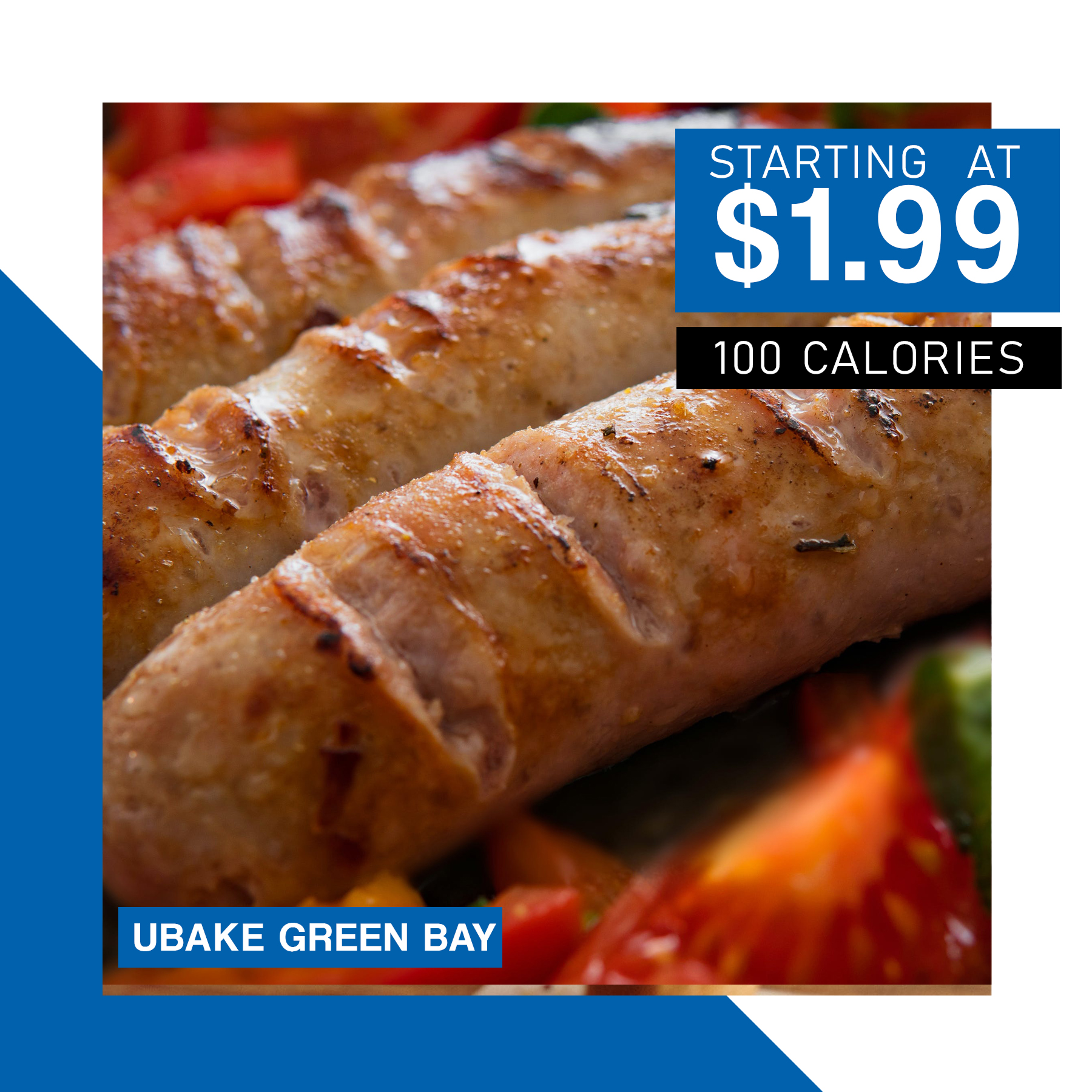 UBake Green Bay - NEW! ⚠ UBake has 100 calorie Chicken...